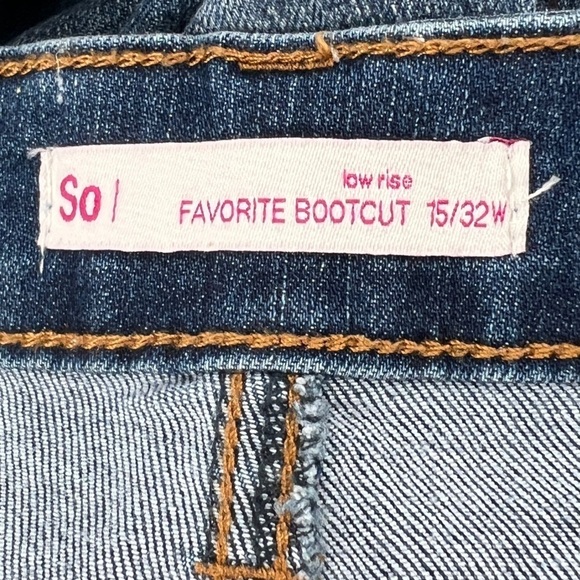 So Favorite Boot Cut Low Rise Jeans Size 32 (15) W Women’s - Picture 2 of 5
